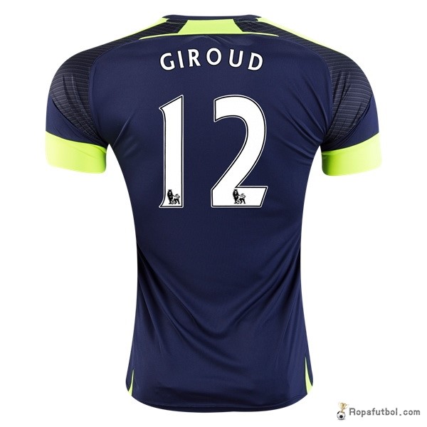 Camiseta Arsenal Replica Tercera Ropa Giroud 2016/17 Azul